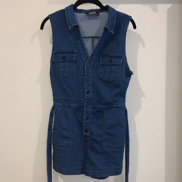 Akira Jean jumpsuit - Picture 1 of 4